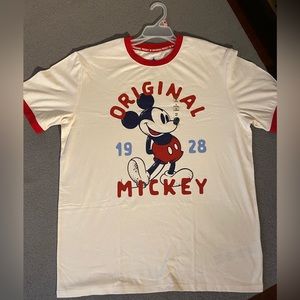 Disney Mickey Mouse Mens ringer tshirt